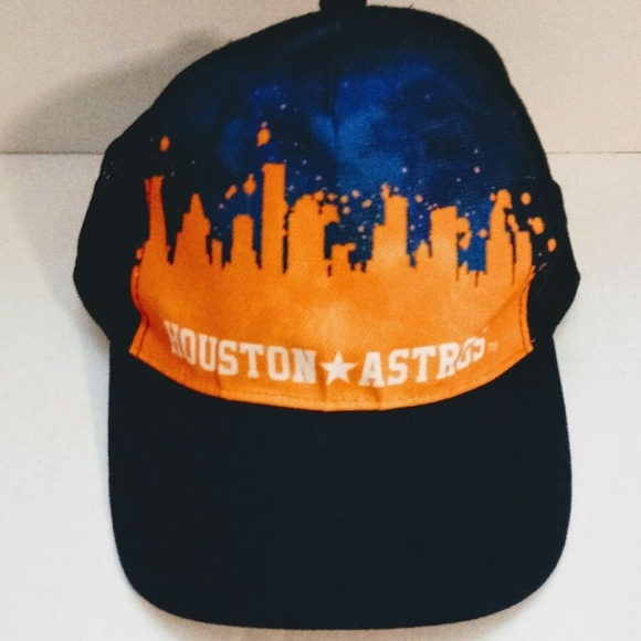 Houston Astros Meshback Cap with Adjustable Back - Picture 1 of 1